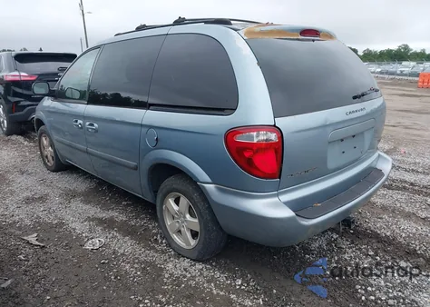 2006 Dodge Caravan Sxt from USA, damaged, VIN 1D4GP45R26B532794